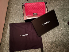 Bolsa Chanel Boy 25 rosa aba pequena, número de série 17, Usado, com saco de pó, sem cartão, usado comprar usado  Enviando para Brazil