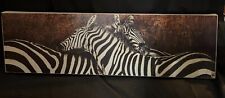 Zebras canvas print for sale  Wildomar