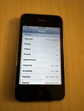 Apple iPhone 3G - 16GB Black - Cracked Back - Charging Port to Repair (582) for sale  Shipping to South Africa