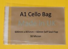 Cellophane display bag for sale  ANTRIM