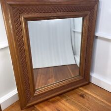 Wood Solid Wall Mirror Wooden Frame - Custom Detail 16x18 Mitered Richmond VA for sale  Shipping to South Africa