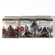 Lote Assassins Creed PS3 - 2, 3, Brotherhood - En caja Completo en muy buen estado segunda mano  Embacar hacia Argentina