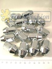 Chrome nuts aluminum for sale  Shipping to Ireland
