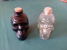 Pair skull shaped for sale  CHESTERFIELD