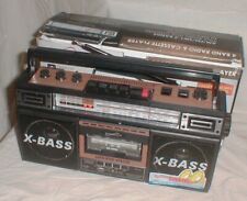 Rádio e cassete SuperSonic SC-3200 retrô BoomBox AM-FM 4 bandas para MP3 player comprar usado  Enviando para Brazil
