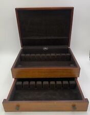 Wood flatware chest for sale  Lincoln