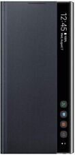 Samsung Original Galaxy Note 10 / Note 10 5G Clear View Billetera Estuche Cubierta Negro segunda mano  Embacar hacia Argentina