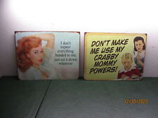 Retro metal signs for sale  Riverview