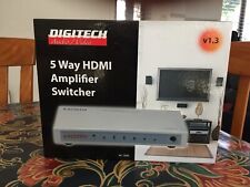 Usado, Comutador amplificador HDMI Digitech 5 vias comprar usado  Enviando para Brazil