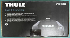 Riel de descarga Thule 710600 Evo para barras de techo, negro, conjunto de 4, usado segunda mano  Embacar hacia Argentina