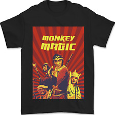Camiseta masculina pôster Monkey Magic 100% algodão comprar usado  Enviando para Brazil