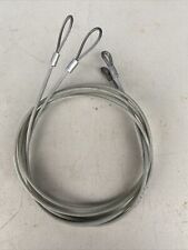 Used, Bowflex Power Pro Leg Extension Cables 68” (Set of 2) for sale  Shipping to South Africa