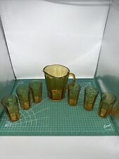 Vintage amber glass for sale  Tabor City