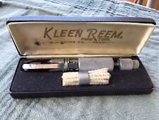 Escariador de herramientas de tubería Kleen Ream vintage con estuche, herramienta de tubería segunda mano  Embacar hacia Argentina