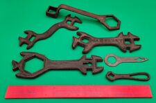 LOT OF 6 Antique Wrenches - MONITOR DRILL, VAN BRUNT, HGH, FILLAUER! for sale  Shipping to South Africa