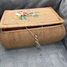 Vintage Sewing Basket with Dressmaking Contents Accessories Needlework for sale  Shipping to South Africa
