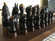 hand carved chess set for sale  Plainfield