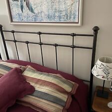 queen bed iron headboard for sale  San Jose