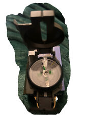 Bussola lensatic compass usato  Desio