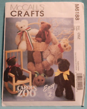 teddy bear sewing pattern for sale  Pulaski