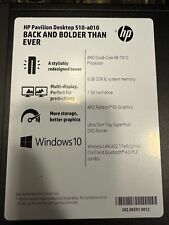 HP Pavilion Desktop Parts 510-A010 - AMD A8-7410 2.20GHz 8GB RAM 1TB HD- GUTS, usado comprar usado  Enviando para Brazil