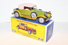 Matchbox yesteryear y15 for sale  IVYBRIDGE