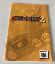 Mario Party 2 N64 Instruction Manual Notice Anleitung Nintendo Lot USA 64 comprar usado  Enviando para Brazil