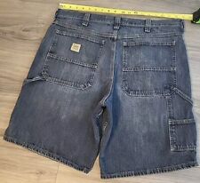 Usado, Shorts jeans masculino LEE Dungarees carpinteiro tamanho 38 azul lavagem média utilitário jeans comprar usado  Enviando para Brazil
