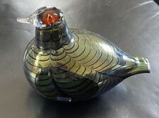 Glasfigur nuutajärvi vogel gebraucht kaufen  Herbertingen