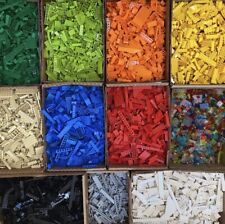 Piezas de placas de ladrillos a granel LEGO elige la cantidad de color. ¡Más de 500 MINIFIGURAS GRATIS! segunda mano  Embacar hacia Mexico