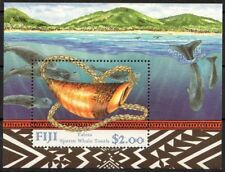 Fiji 1998 MNH MS. Tabua esperma baleia, vida marinha  comprar usado  Enviando para Brazil
