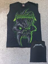 Metallica sleeveless shirt for sale  LANCING