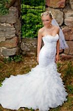 Brautkleid hochzeitskleid merm gebraucht kaufen  Ebern