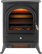 Beldray EH2921BQ Pescara 3D Flame Effect Electric Stove, 1800W, Black for sale  Shipping to South Africa