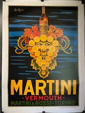 Vintage poster martini for sale  Santa Barbara