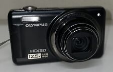 Cámara digital Olympus VR-330 14,0 MP 12,5X zoom óptico súper ancho negro HD/3D segunda mano  Embacar hacia Argentina