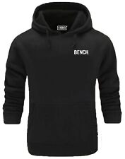 Sudadera con capucha de banco bolsillo gimnasio ropa culturismo entrenamiento ejercicio MMA parte superior segunda mano  Embacar hacia Argentina