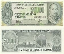 Bolivia banconota 50.000 usato  Rho