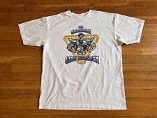 VINTAGE Gary Strydom Shirt Mens XL White Bodybuilding WBF Single Stitch 1991 WWF for sale  Shipping to South Africa