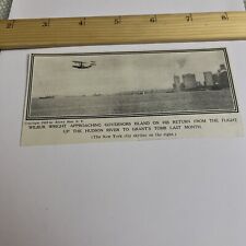 Imagem de 1909: Wilbur Wright voando para a Ilha do Governador Nova York de Hudson comprar usado  Enviando para Brazil