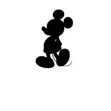 Mickey mouse silhouette for sale  Ontario