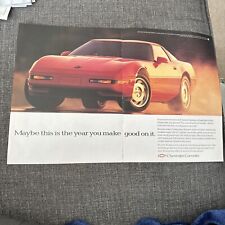 1994 corvette advertisement for sale  Barneveld