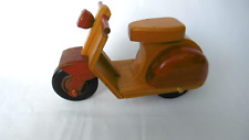 Wheeled wooden scooter d'occasion  Expédié en Belgium