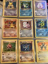 Full Complete 1999 Base Set Pokemon Cards 102  - With 1st Edition Charizard!! for sale  Elk Grove