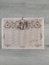 Calendrier 1855 d'occasion  Saint-Brevin-les-Pins