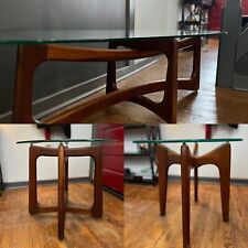 2 glass tables round end for sale  Wilmington