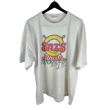 Vintage Y2K Saz’s Opening Day Restaraunt Graphic Shirt Size XL, used for sale  Shipping to South Africa