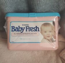 Vintage Baby Fresh Baby Wipes 1991 Movie Prop New Box Unopened  for sale  Shipping to South Africa