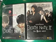 DVD- Death Note e Death Note 2 The Last Name  comprar usado  Enviando para Brazil