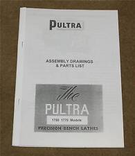 Pultra micro lathes for sale  Shipping to Ireland